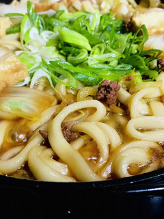 【給料日前の…すき煮うどん鍋】-レシピのメイン写真