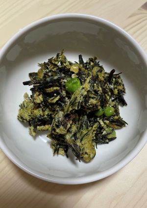 カレー味のひじき炒め-レシピのメイン写真