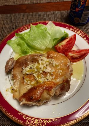鳥もも肉のカボスバターステーキ-レシピのメイン写真