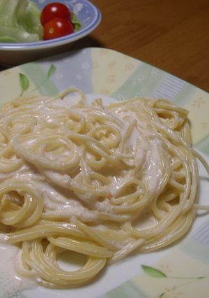 簡単！お店の味！明太クリームパスタ-レシピのメイン写真