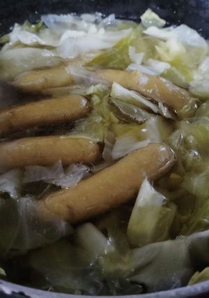 厨房ばあばぁ！キャベツ煮。-レシピのメイン写真