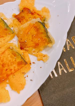 かぼちゃチーズのおつまみ☆簡単美味しい!-レシピのメイン写真