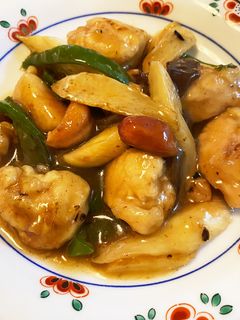 マコモダケと鶏胸肉のピリ辛中華あん-レシピのメイン写真