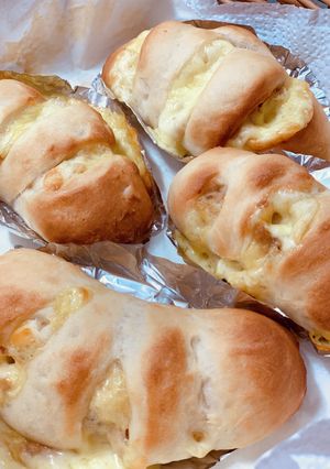 フリーザーバックで作るチーズとツナのパン-レシピのメイン写真