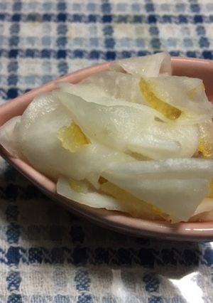 大根の千枚漬け-レシピのメイン写真