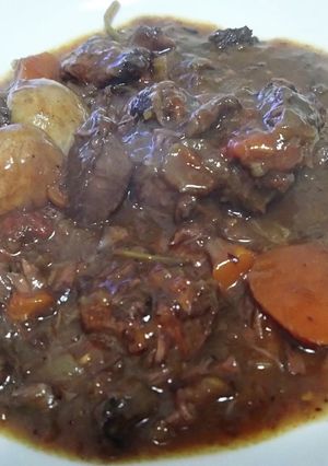 ブフギルニョン(牛肉の赤ワイン煮)-レシピのメイン写真