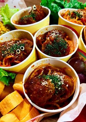 手作りミートボールスパゲッティ-レシピのメイン写真