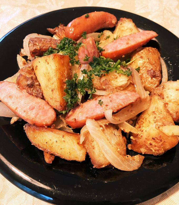 ジャーマンポテト by さわこ姫 【クックパッド】 簡単おいしいみんなの