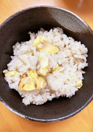 秋です〜ホクホク栗ご飯(*>∀<)ﾉ♪-レシピのメイン写真