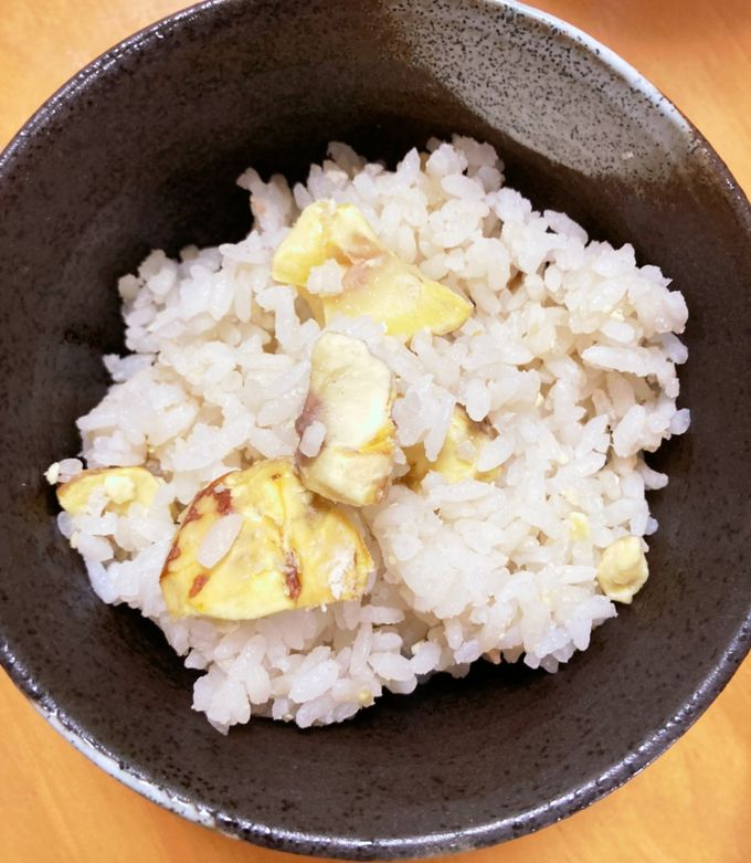 秋です〜ホクホク栗ご飯(*>∀<)ﾉ♪-レシピのメイン写真