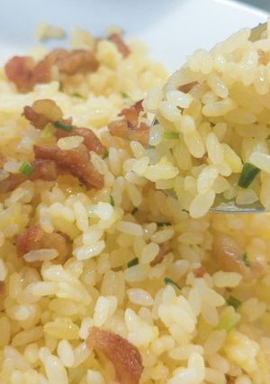 鶏皮炒飯-レシピのメイン写真