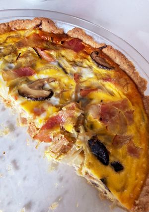 バター生クリーム不使用キッシュ-レシピのメイン写真