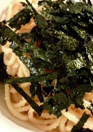 覚書たらこパスタ2023-レシピのメイン写真