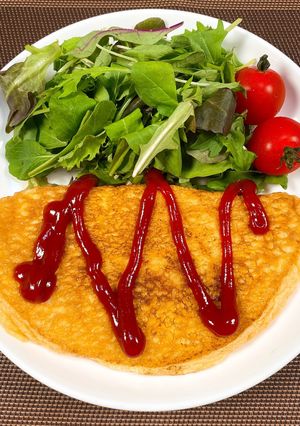 とろける〜♫ スフレオムレツ-レシピのメイン写真