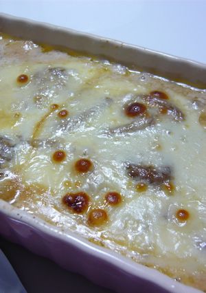あつあつ！里芋となめこのグラタン-レシピのメイン写真