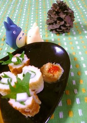 竹輪が抱っこ.。o○大根スティック-レシピのメイン写真