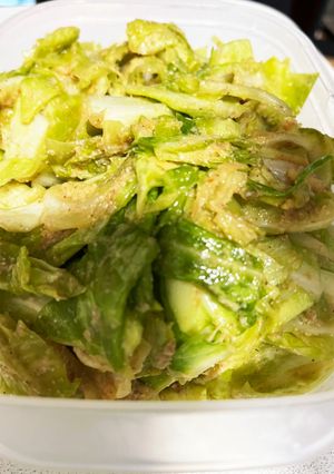 作り置き　ピリ辛胡麻味噌キャベツ-レシピのメイン写真