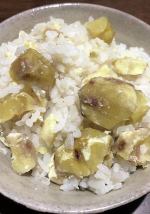ホクホク【栗ご飯】-レシピのメイン写真