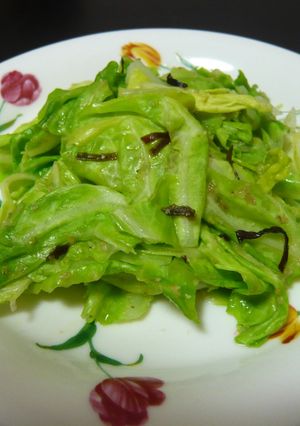 美味しい！簡単！キャベツの塩昆布和え-レシピのメイン写真