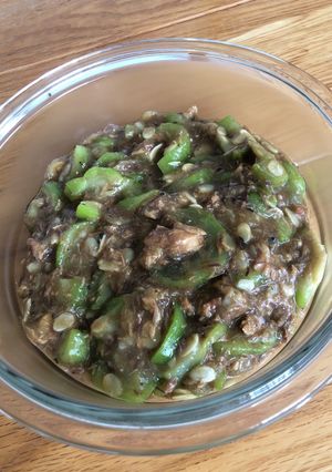 ノンオイル水無しヘチマカレー-レシピのメイン写真