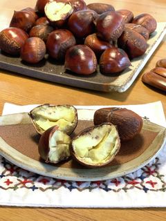 焼き栗-レシピのメイン写真