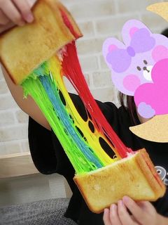 レインボーチーズサンド-レシピのメイン写真