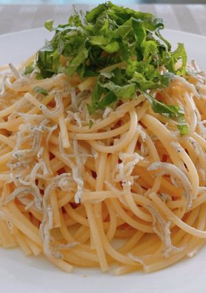 和えるだけ！しらすと大葉の柚子胡椒パスタ-レシピのメイン写真