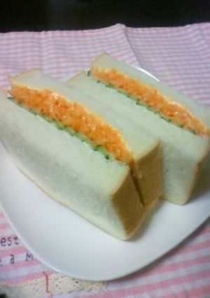 あのCMみたい！にんじんのサンドイッチ-レシピのメイン写真