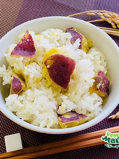 炊くだけ簡単さつまいもの炊き込みご飯-レシピのメイン写真