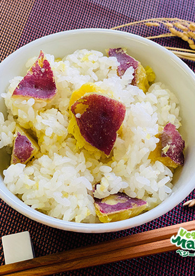 炊くだけ簡単さつまいもの炊き込みご飯-レシピのメイン写真