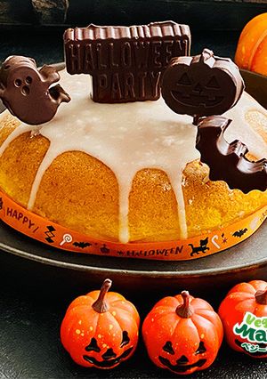 【ちょい足し】ハロウィンパンプキンケーキ-レシピのメイン写真
