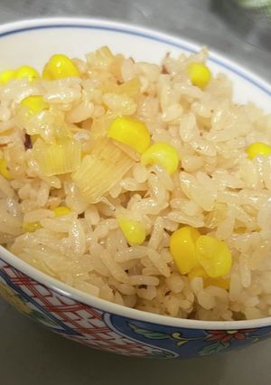 簡単　絶品✨コーンのXO醬炊き込みごはん-レシピのメイン写真