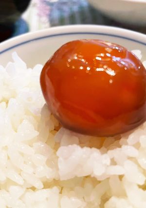 黄身卵の醤油漬け-レシピのメイン写真