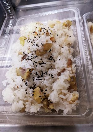 生栗から栗ご飯-レシピのメイン写真
