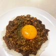 牛肉たっぷりキーマカレー