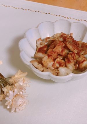 ホルモンの塩コショウ炒め（焼肉のタレ）-レシピのメイン写真
