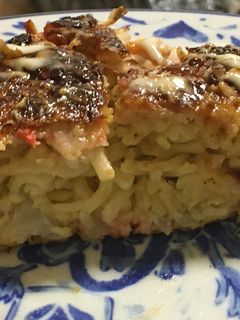 モダン焼き 焼きそば入りお好み焼き-レシピのメイン写真