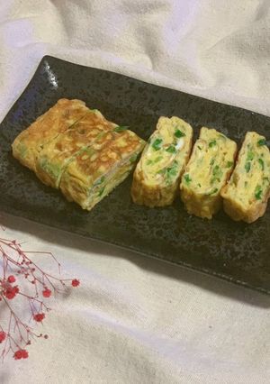 簡単☆夫考案♡ニラの卵焼き☆-レシピのメイン写真