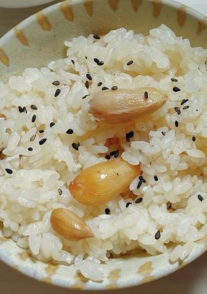 生落花生おおまさりの炊き込みご飯-レシピのメイン写真
