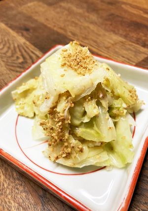 キャベツの胡麻和え♡塩こうじのおかげ-レシピのメイン写真