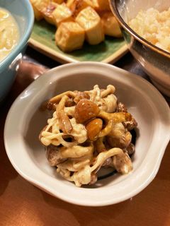 ナメコとエノキのマヨポン和え-レシピのメイン写真