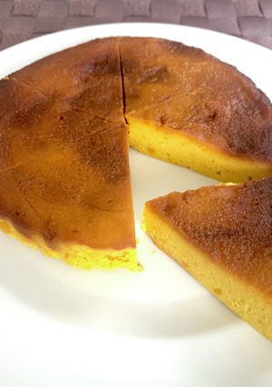 【ハロウィンに】かぼちゃ豆腐ケーキ-レシピのメイン写真