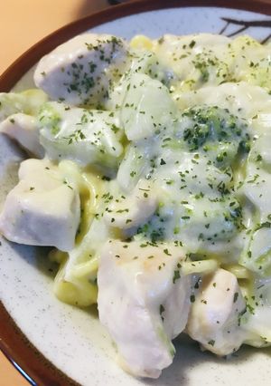 市販ルーで作る●ミルクシチュー煮込みそば-レシピのメイン写真