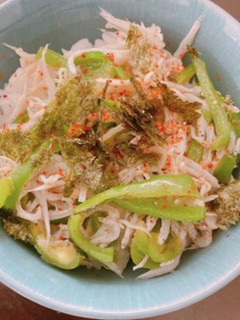 【お手軽】ごま油香るしらす、ピーマン丼-レシピのメイン写真