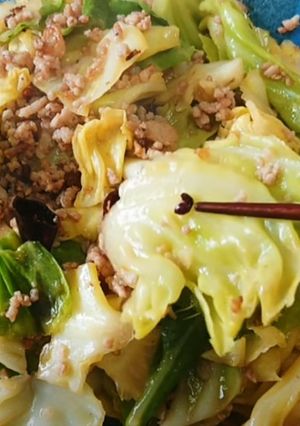 サクサク食感キャベツのパパッと炒め中華風-レシピのメイン写真
