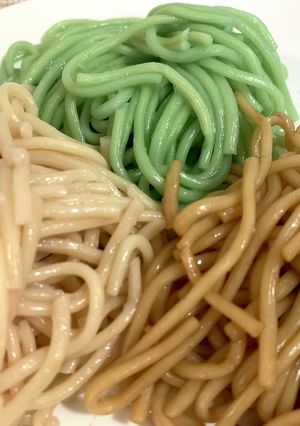 【ハロウィンに】カラフル焼きそば-レシピのメイン写真