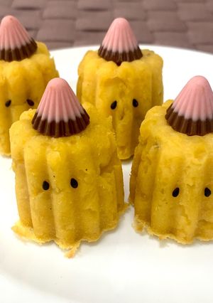 【ハロウィンに】カヌレ型スイートポテト-レシピのメイン写真