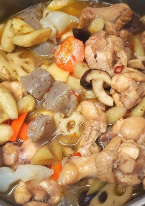 手羽元で筑前煮-レシピのメイン写真
