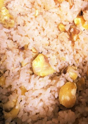 おばあちゃんの栗ご飯-レシピのメイン写真