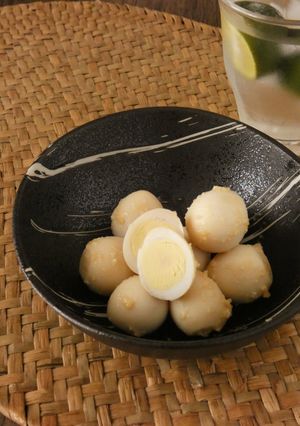 材料3つ★うずらの味噌漬け-レシピのメイン写真